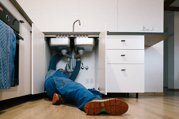 Professional Drain Cleaning technician working in Aripeka, FL